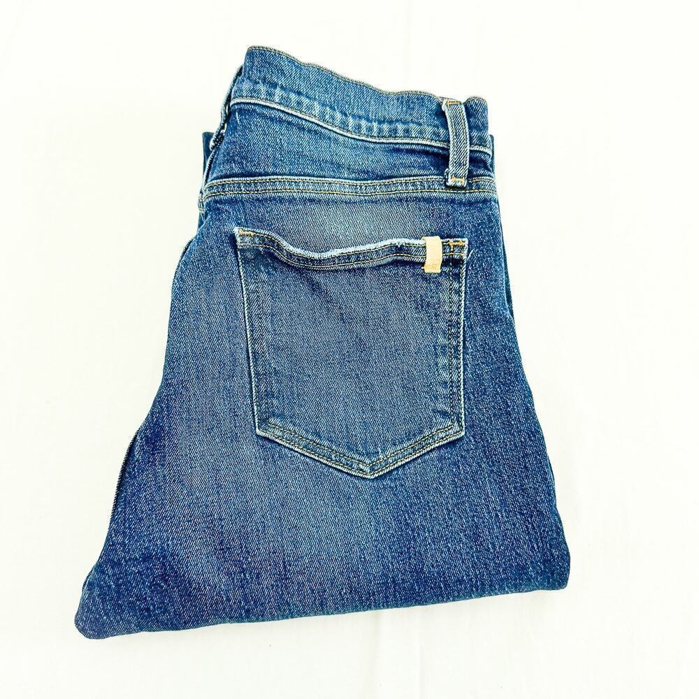 Joe's The Honor High Rise Vintage Straight Dark Button Fly Denim Jeans Size 28